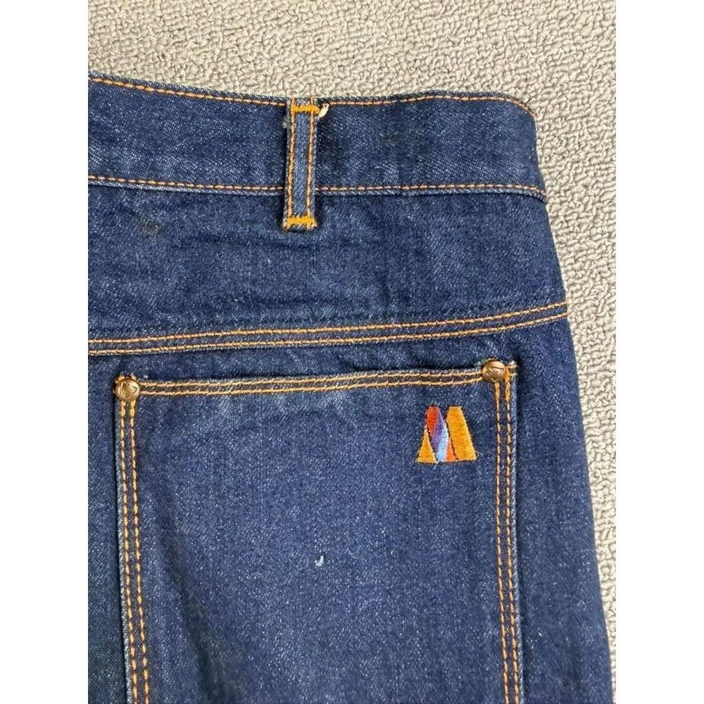 Vintage GLORIA VANDERBILT Murjani‎ Jeans 32 Dark Blue 100% Cotton Hong Kong 70s